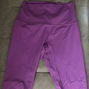 *LULULMEON* purple align leggings 25 inch!!